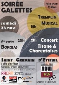 Soirée musicale et tremplin primé AquiFM