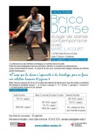 Stage de Danse Contemporaine avec Marc Lacourt