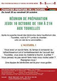 Réunion de Préparation : Chantier Peinture de l'Accueil