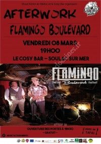 Afterwork - concert gratuit Flamingo Boulevard