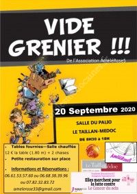 Vide Grenier de la rentrée : Association AméléRoseS