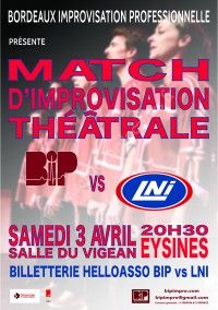 Match d'impro : BIP vs LNI