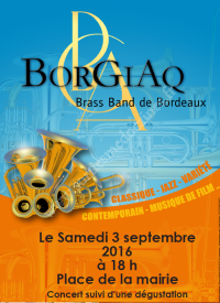 Concert du Brass Band BorGiAq