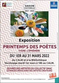 Exposition du Printemps des Poètes 2022