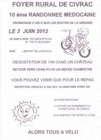 Randonnée Médocaine