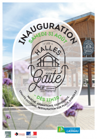 Inauguration des Halles de la Gaité