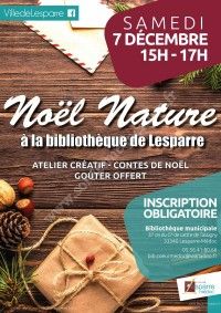 Atelier de Noël : Noël Nature