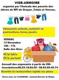 VIDE-ARMOIRE DES ECOLES