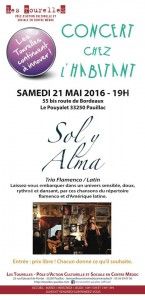 Concert Chez l'Habitant avec Sol Y Alma