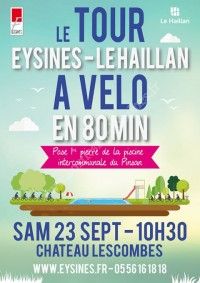 Tour d'Eysines-Le Haillan à vélo en 80 min