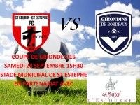 MATCH U15 : Saint Seurin VS Girondins de Bordeaux