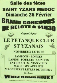 Grand Concours de Belote