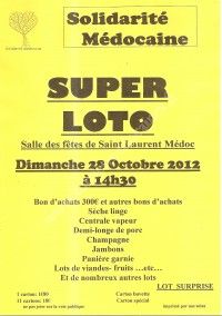 LOTO de SOLIDARITE MEDOCAINE