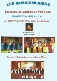 Spectacle des Musicomédiens