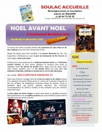 Noël avant Noël