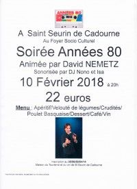 SOIREE ANNEES 80