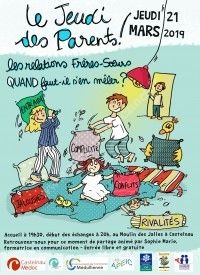 Jeudi des Parents : relations frères-soeurs, quand faut-il s'en mêler ?!