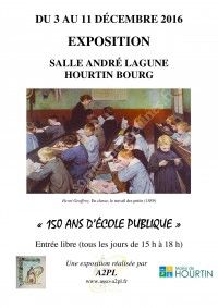Exposition 150 ans d'école publique