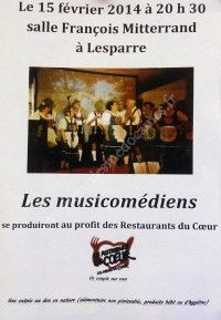 Les Musicomédiens au Profit des Restos du Coeur