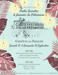Portes Ouvertes & Journées du Patrimoine 2018
