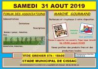 Forum des Associations 2019 / Vide-Grenier / Marché Gourmand