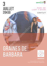 Concert : Graines de Barbara