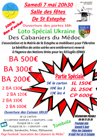 Loto au profit de l'Ukraine