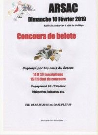 Concours de belote