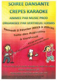 Soirée Dansante - Crêpes - Karaoké