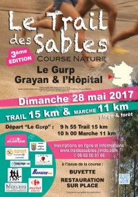 Trail des Sables 2017 : 3ème édition