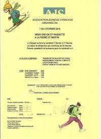 WEEK END SKI ET RAQUETTE