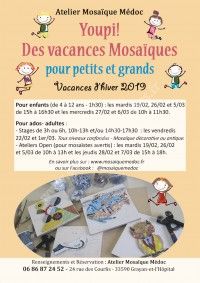 Youpi! Des Vacances Mosaïques pour petits et grands