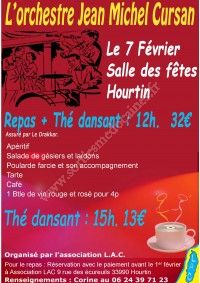 Repas et Thé Dansant