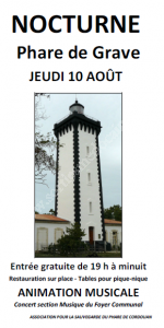 Nocturne Phare de Grave