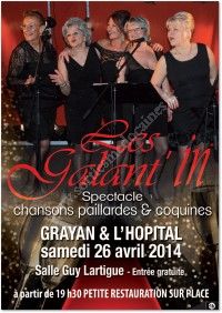 Spectacle des Galant'In