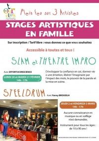 Stage Familial de Slam & Théâtre Impro