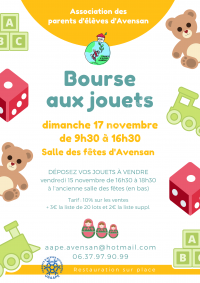 Bourse aux jouets de l'AAPE