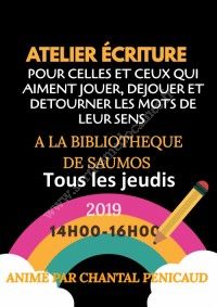 Atelier d'écriture