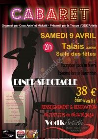 Diner Spectacle - Soirée Cabaret