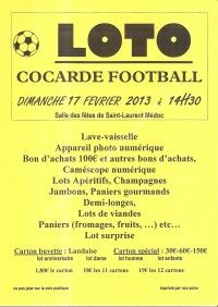 LOTO COCARDE FOOTBALL