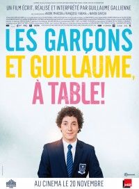 Cinéma en Plein Air : Les Garçons et Guillaume, à table !