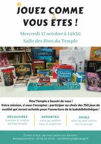 Jouez Comme Vous Etes !
