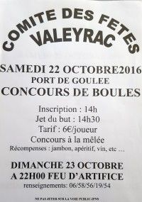 Concours de boules