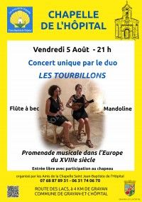 Concert : Le Duo Les Tourbillons