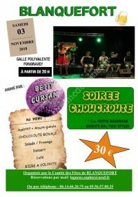 Soirée choucroute