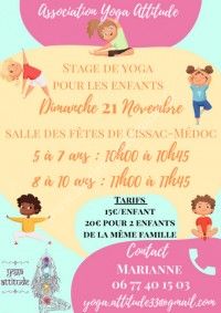 Stage de Yoga pour les Enfants