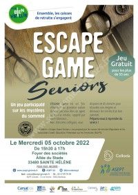 Escape Game Seniors