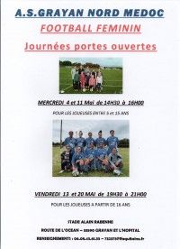 Journée Portes Ouvertes Foot Féminin