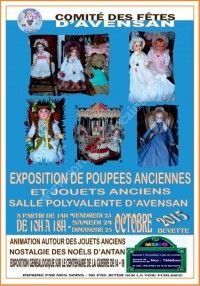 Exposition de Poupées Anciennes et Jouets Anciens