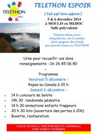 Téléthon Espoir (Tel est ton espoir)